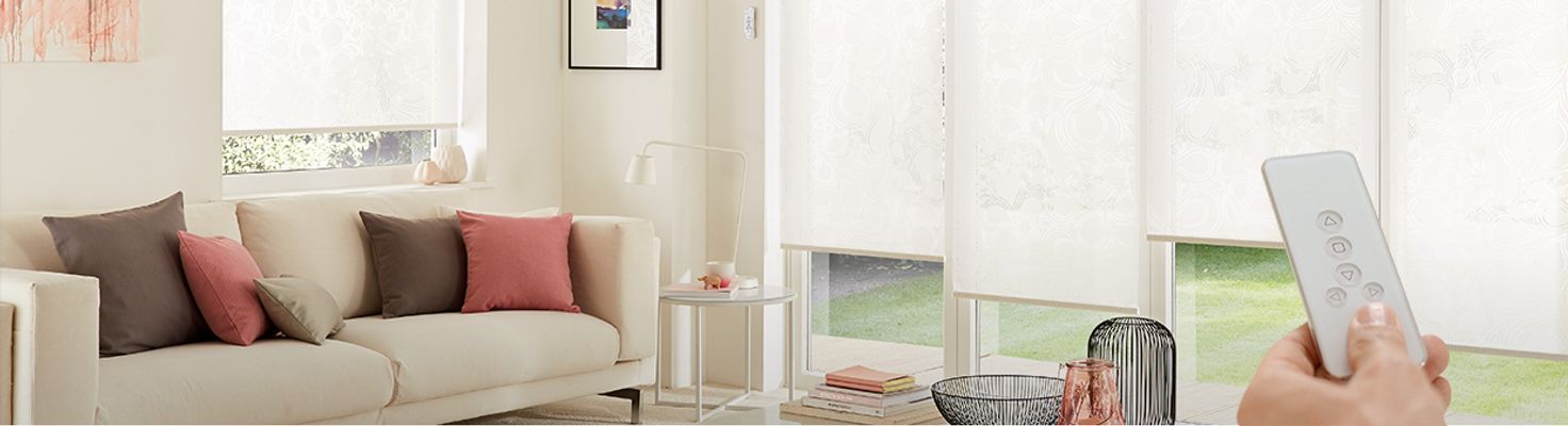 white roller-living room-kinsey white-Hillarys-blinds